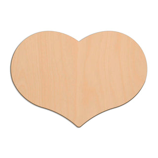 Country Hearts wooden shapes
