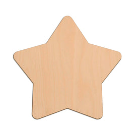 Country Stars wooden shapes