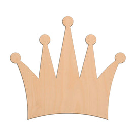 Crown (Style A) wooden shapes