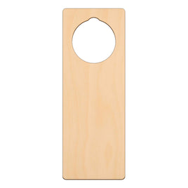 Standard Door Hanger - 8.7cm x 23.8cm wooden shapes