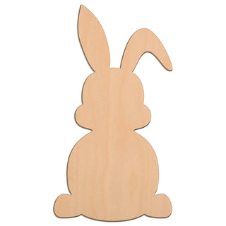 Easter Bunny (Style B) wooden shapes