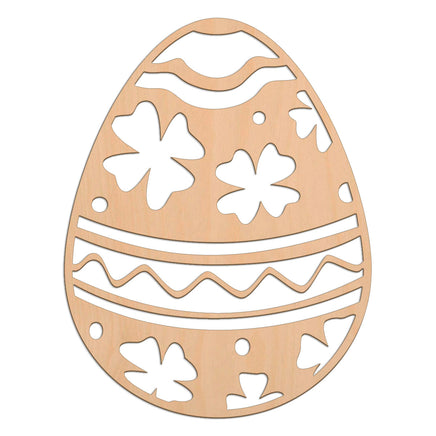 Easter Egg (Style D) wooden shapes