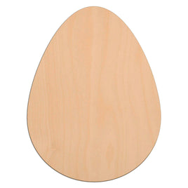 Easter Egg (Plain) wooden shapes