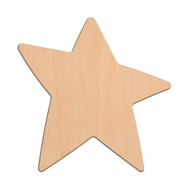 Folk Stars wooden shapes