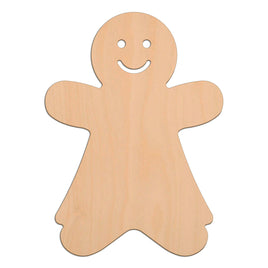 Gingerbread Girl (Style B) wooden shapes