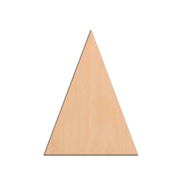 Isosceles Triangles wooden shapes