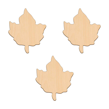 Maple Leaf - 11.4cm x 9.6cm wooden shapes