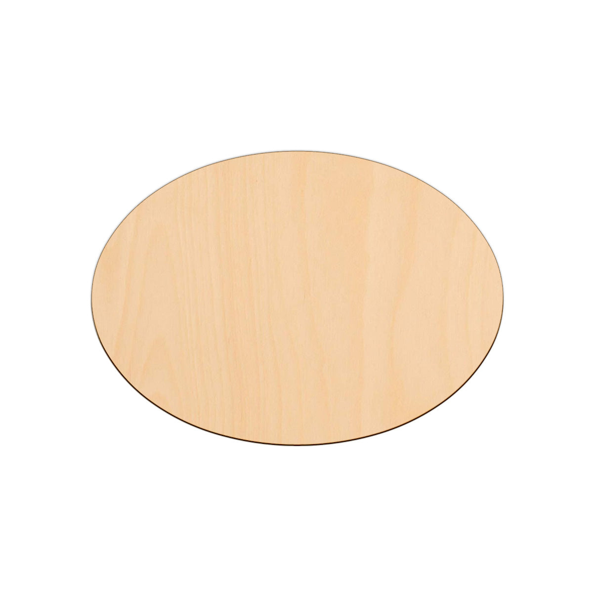 Ovals Wood Craft Shapes