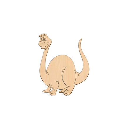 Playful Dinosaur - 11.1cm x 8.9cm wooden shapes