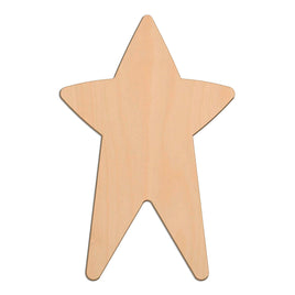 Primitive Stars wooden shapes