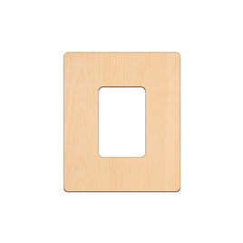 Square Frame - 12.7cm x 15.2cm wooden shapes