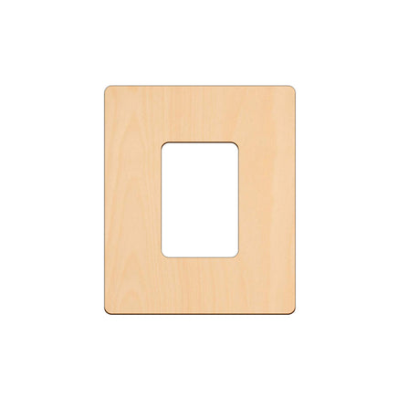 Square Frame - 12.7cm x 15.2cm wooden shapes