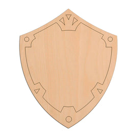 Shield (Style A) wooden shapes
