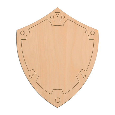 Shield (Style A) wooden shapes
