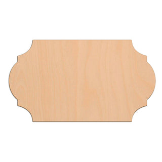 Sign (Style H) wooden shapes