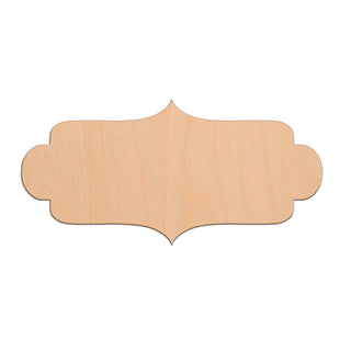 Sign (Style M) wooden shapes