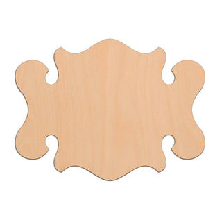 Sign (Style N) wooden shapes