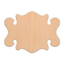 Sign (Style N) wooden shapes