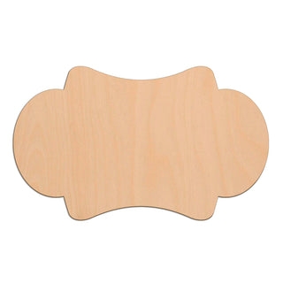 Sign (Style O) wooden shapes