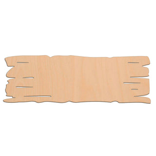 Sign (Style R) wooden shapes