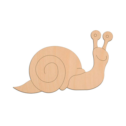 Snail (Style A) wooden shapes