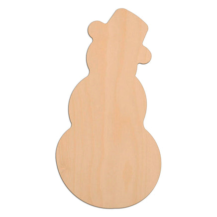 Snowman (Style A) wooden shapes