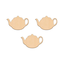 Tea Pot - 9.5cm x 6cm wooden shapes