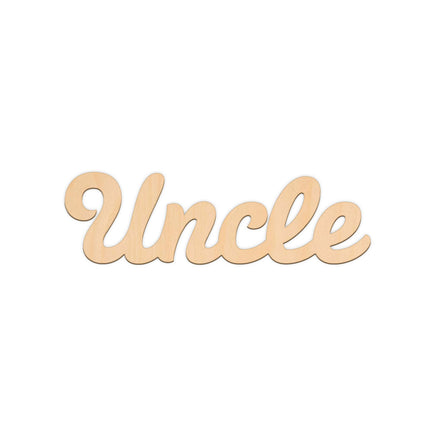 Uncle Word wooden shapes
